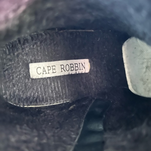 Cape Robbin Black and Red Heeled Boots - Picture 3 of 5